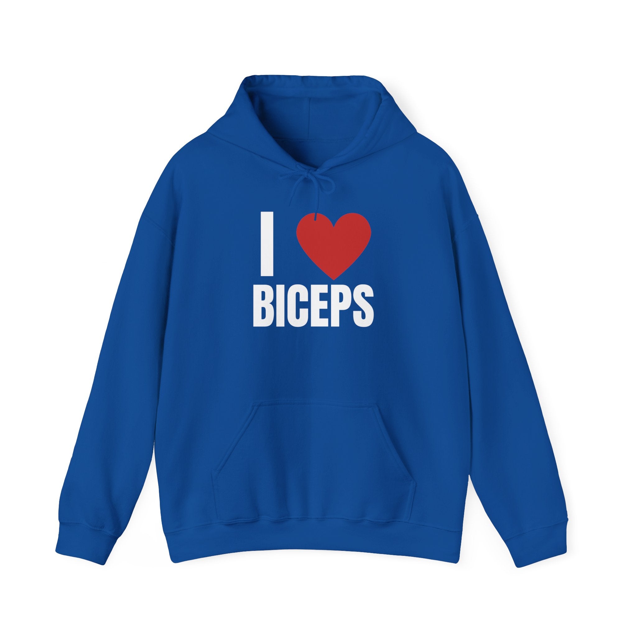 I Love Biceps Hoodie