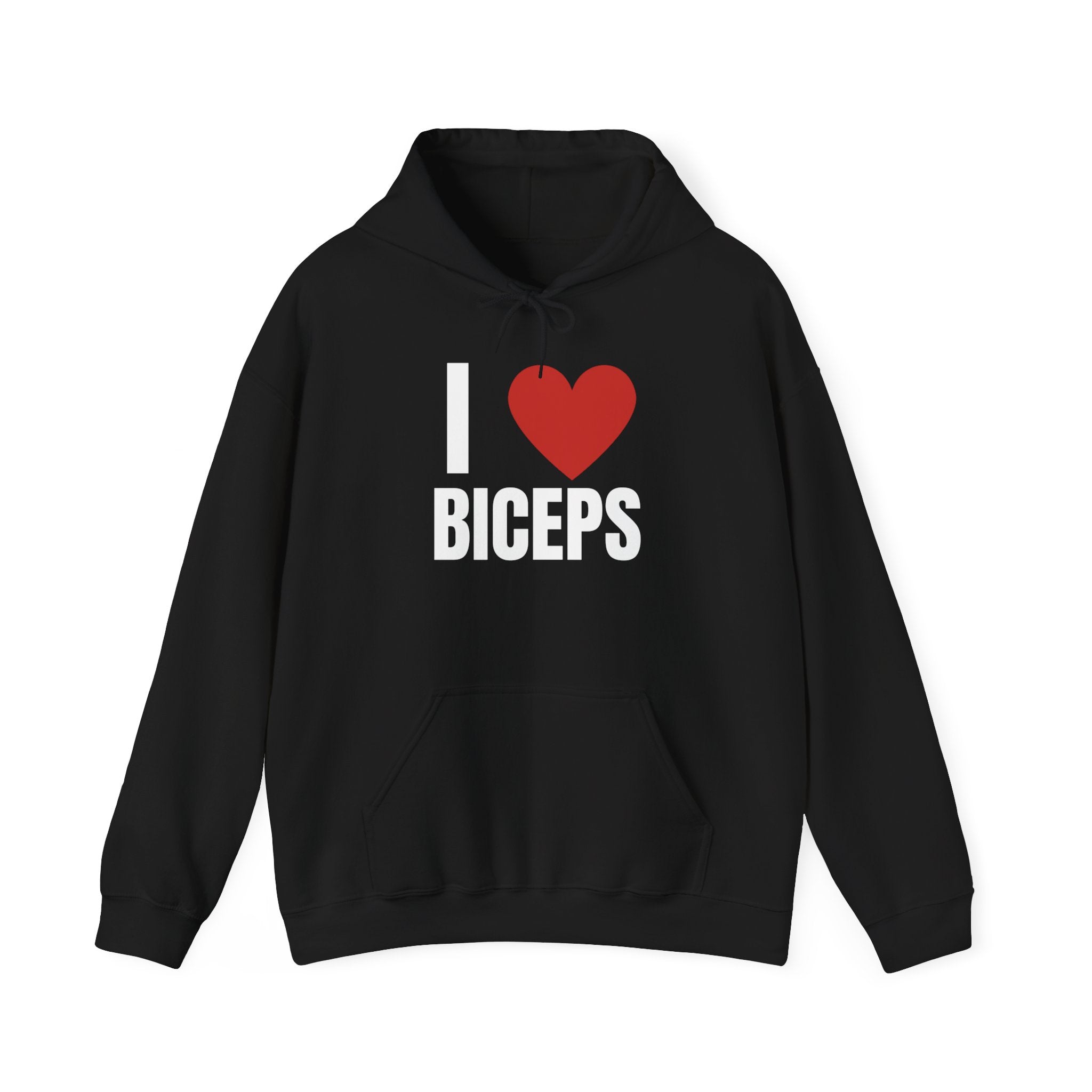 I Love Biceps Hoodie