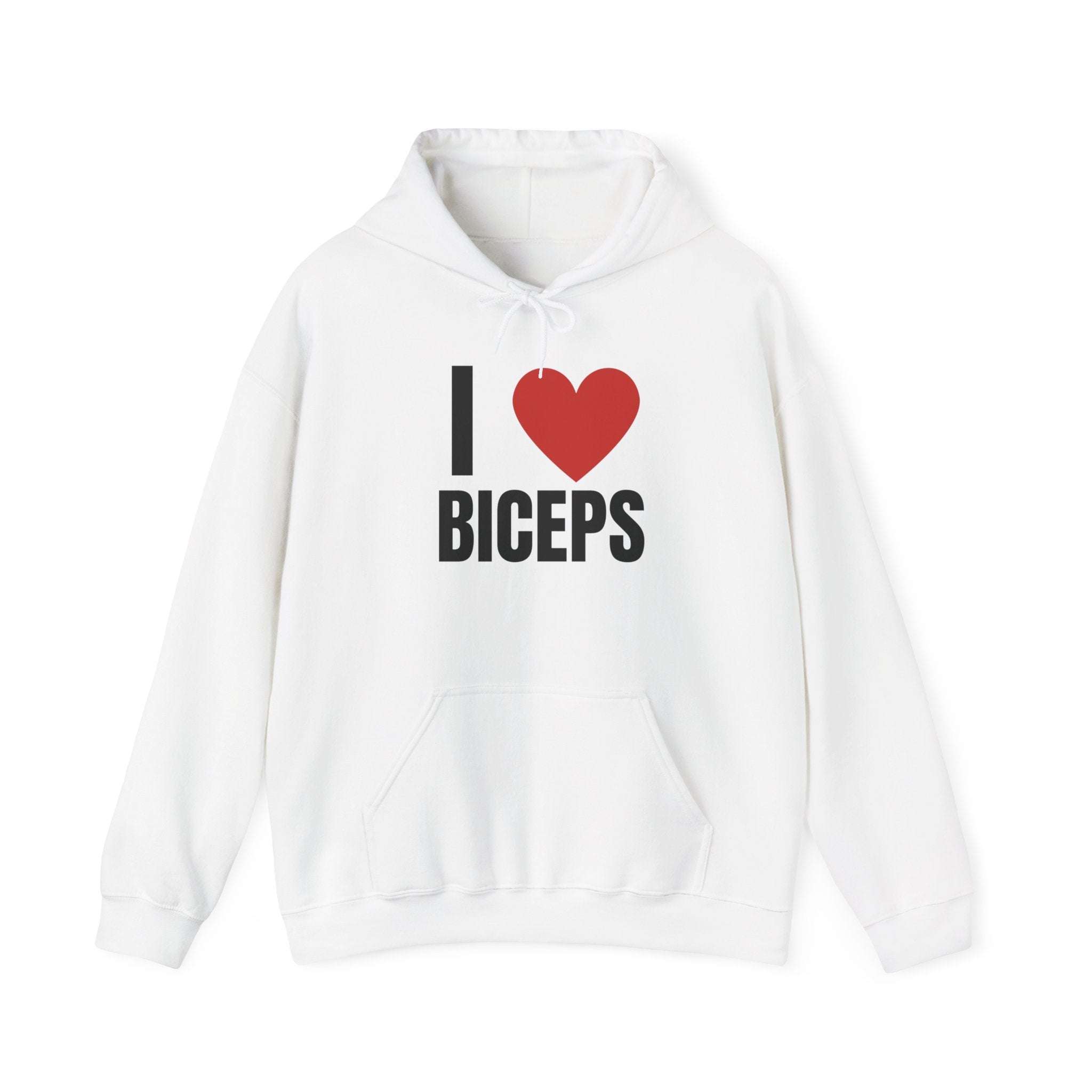 I Love Biceps Hoodie
